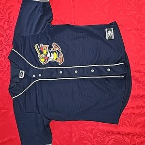 Mud hens baseball jersey large officially licensed